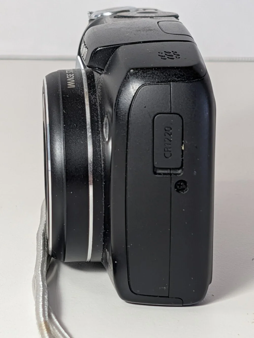 Lot Of 2 Canon PowerShot SX120 IS 10MP Digital Cameras 1 Works, 1 Parts Repair